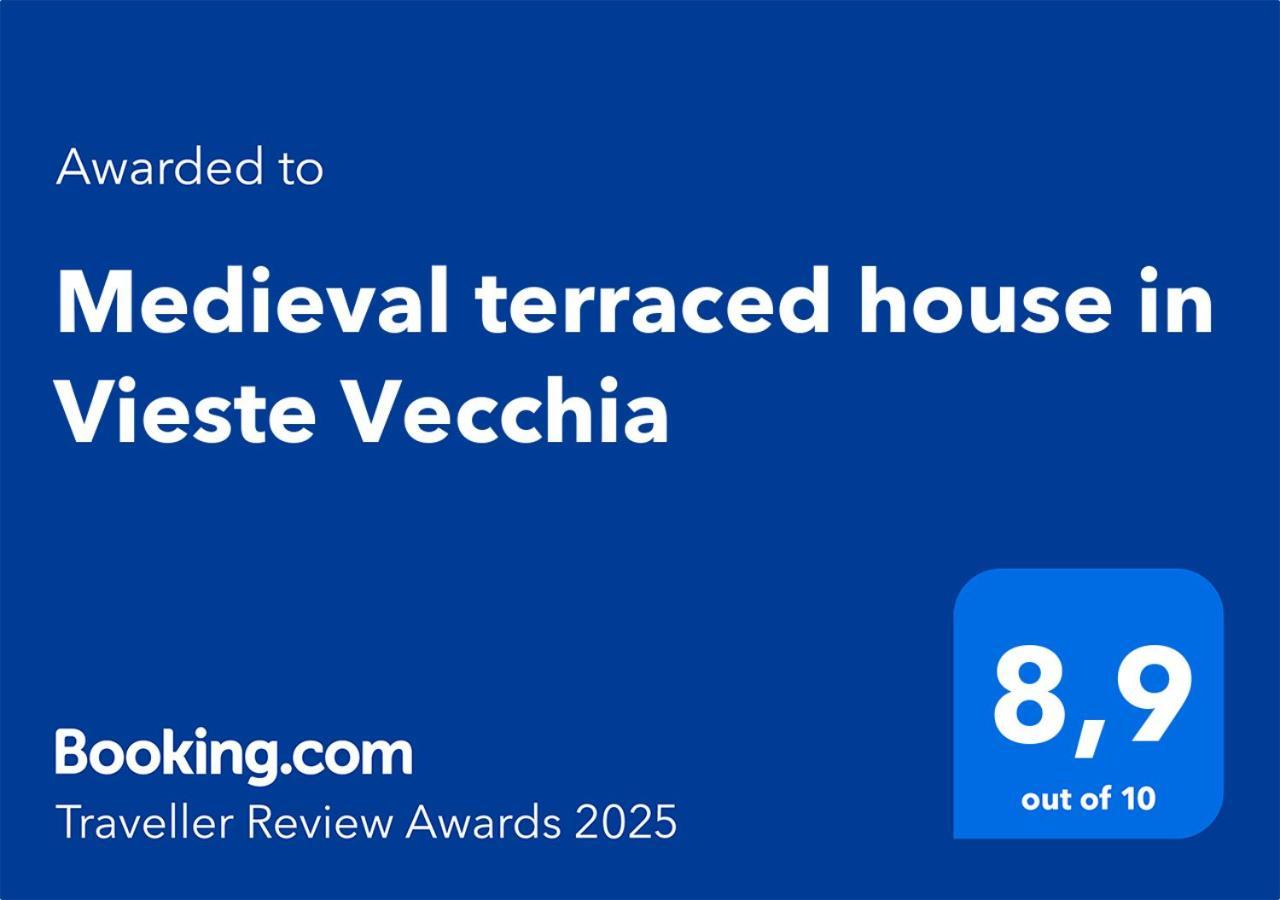 Medieval Terraced House In Vieste Vecchia 外观 照片